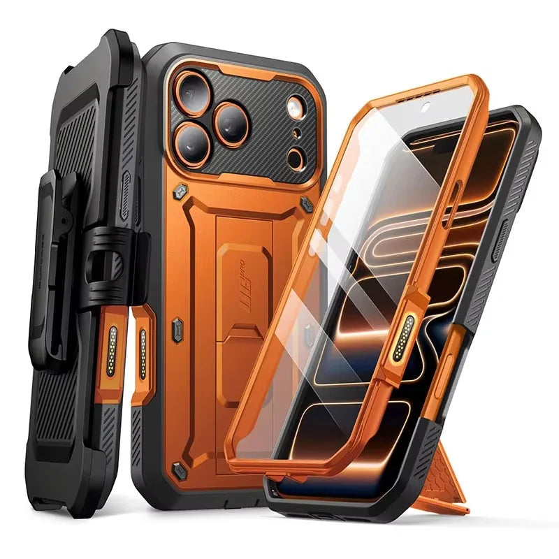 Capa Robusta SUPCASE UB Pro para iPhone 17 Pro Max com Proteção de Ecrã Integrada
