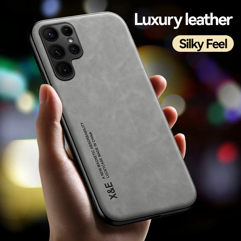 Capa de Silicone para Samsung Galaxy S26 S25 S24 S23 S22 S21 Ultra 5G