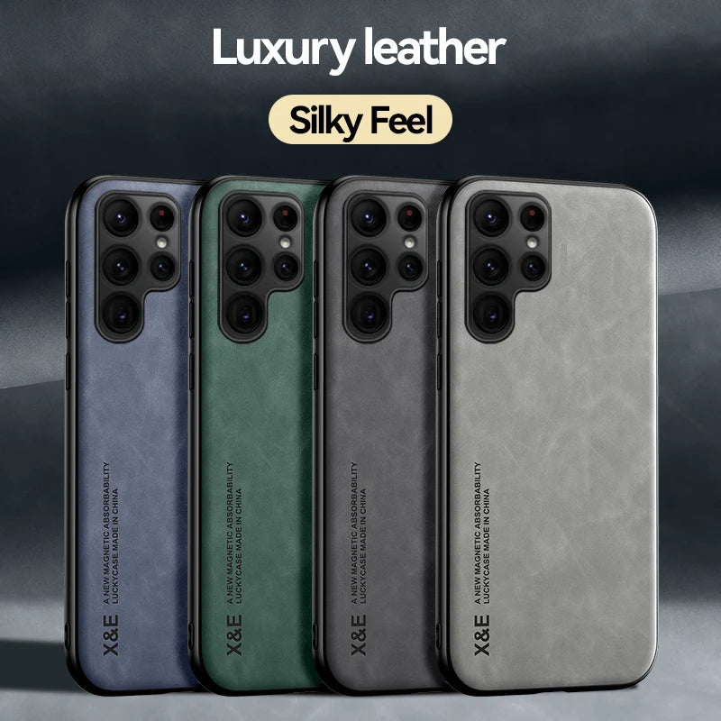 Capa de Silicone para Samsung Galaxy S26 S25 S24 S23 S22 S21 Ultra 5G