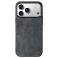 Capa em Alcantara Italiana com MagSafe para iPhone 17 Pro Max — Botão Inteligente