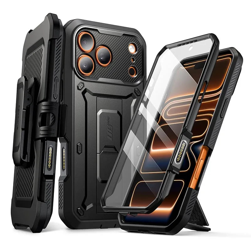 Capa Robusta SUPCASE UB Pro para iPhone 17 Pro Max com Proteção de Ecrã Integrada