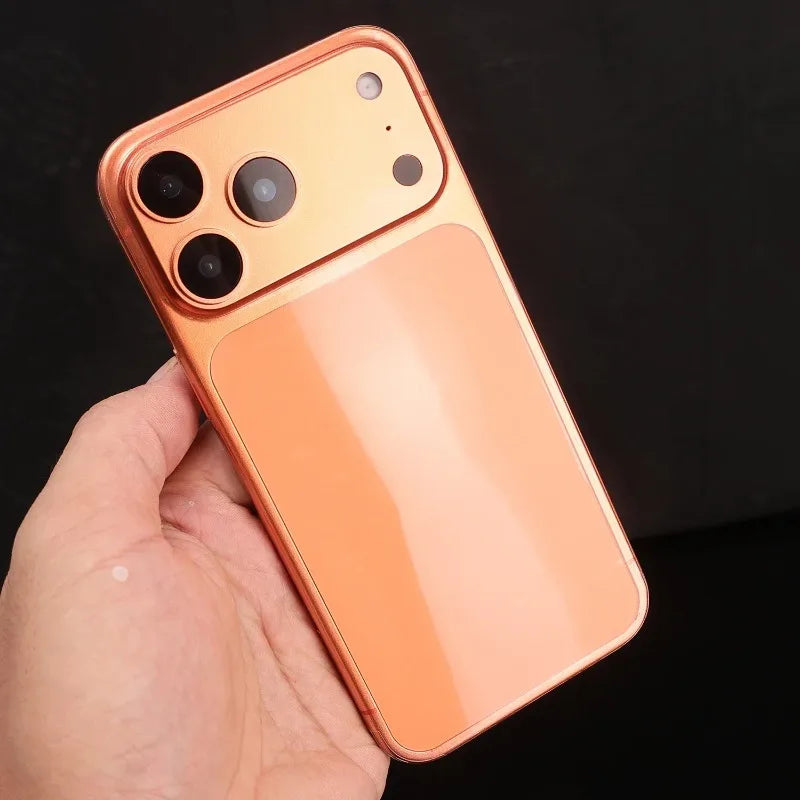 Película Traseira Mate para iPhone 17 16 15 14 13 12 11 Pro Max