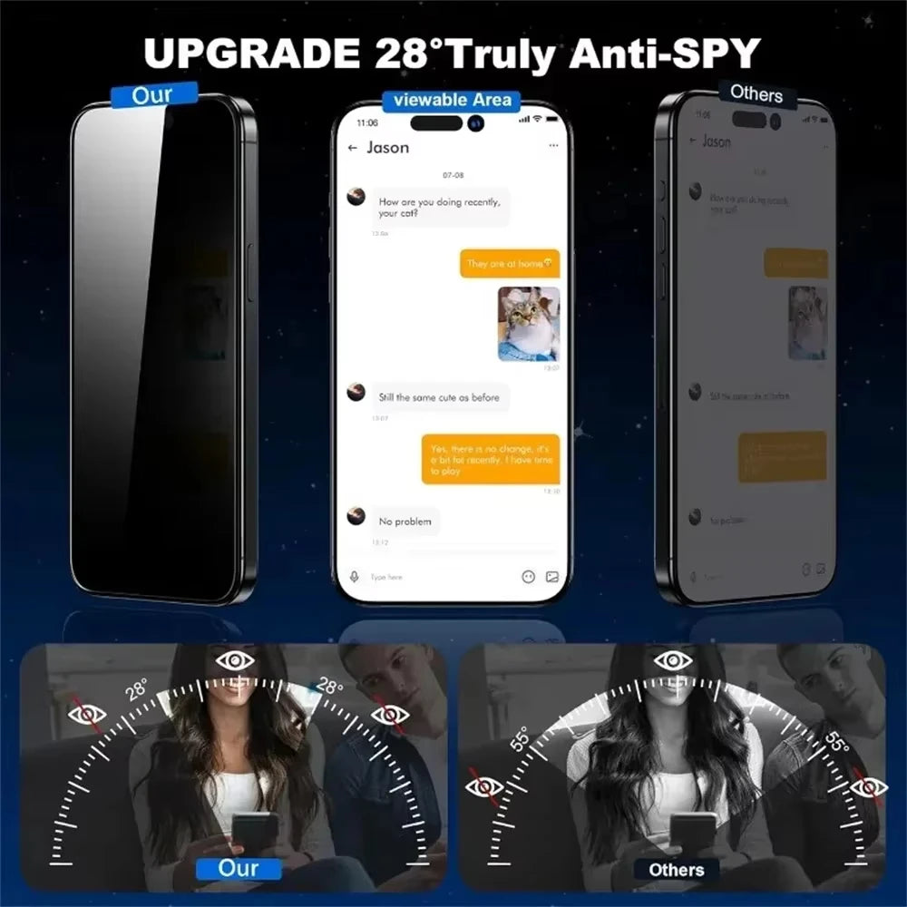 Película de Privacidade para Samsung A57 A56 A55 S26 S25 S24 Ultra — Pack 1-5