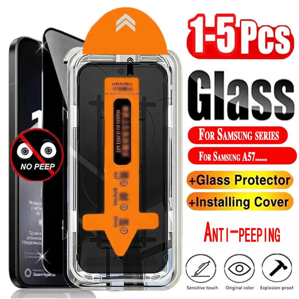 Película de Privacidade para Samsung A57 A56 A55 S26 S25 S24 Ultra — Pack 1-5