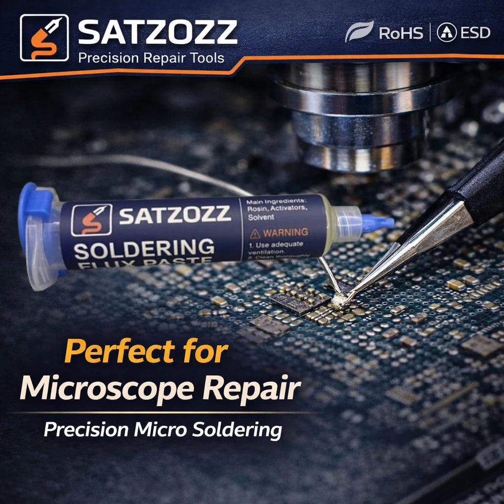 NC559 ASM Solder Flux Paste BGA PCB Repair No-Clean Flux for Phone Motherboard Rework Welding Tool