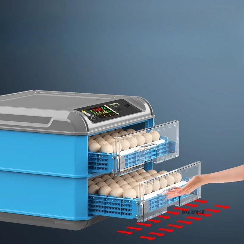 Small Home Incubator for Shop Fully Automatic Intelligent Incubator Creative Simple Commercial Incubation Equipment for Farms