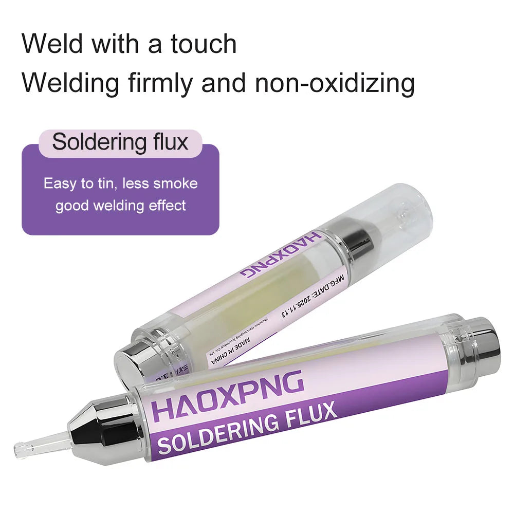 Press type BGA solder paste for mobile phone maintenance and disassembly,lead-free and halogen-free soldering flux,soldering oil