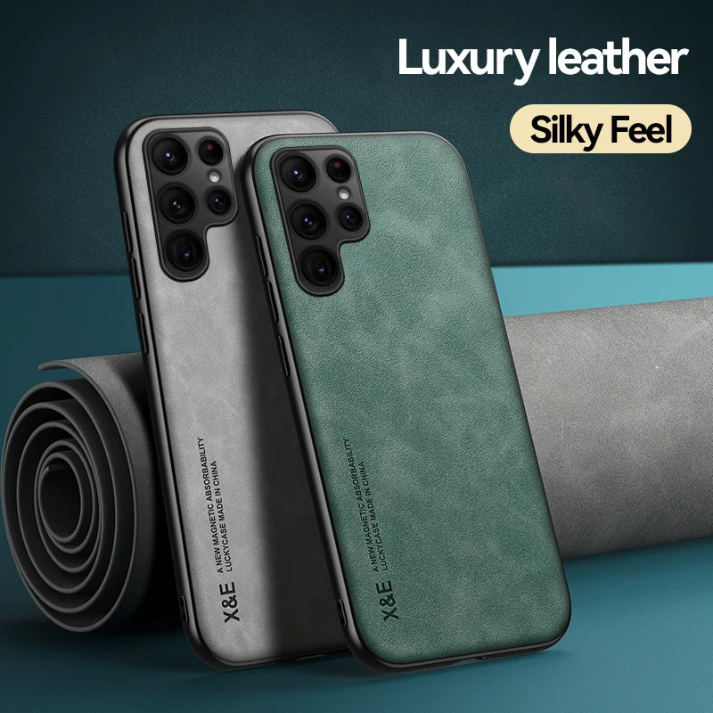 Capa de Silicone para Samsung Galaxy S26 S25 S24 S23 S22 S21 Ultra 5G